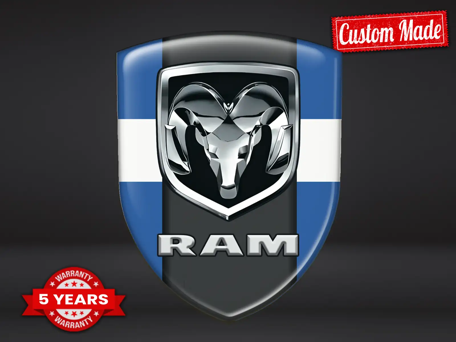 Dodge Vinylsticker Auto Robust Modernes Design